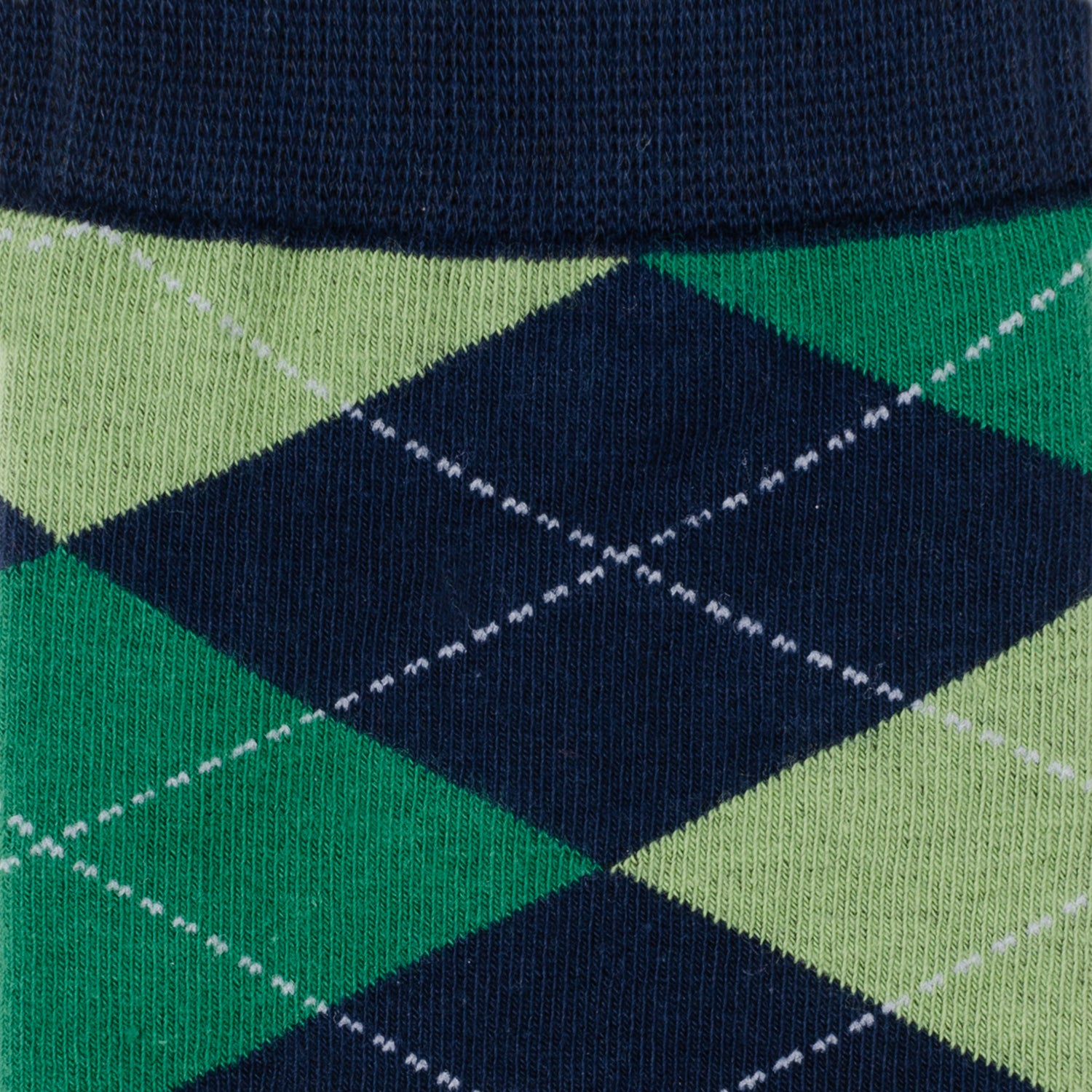 Argyle Hidden Message Sock Set Image 5
