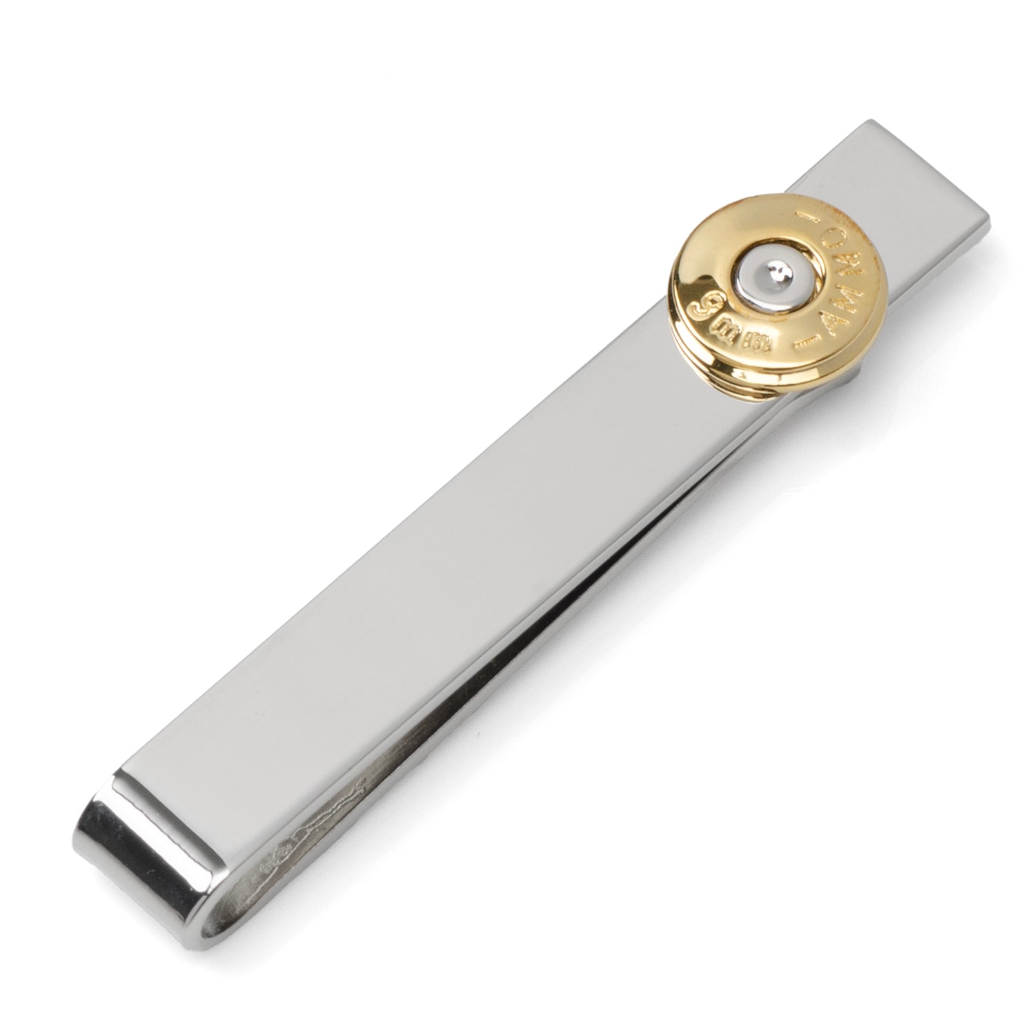 Bullet Silver Tie Bar Image 1