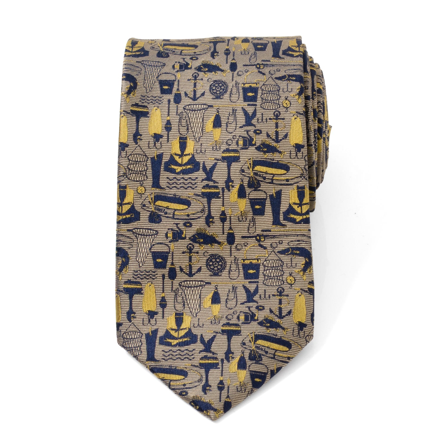 Fishermen Tan Men's Tie