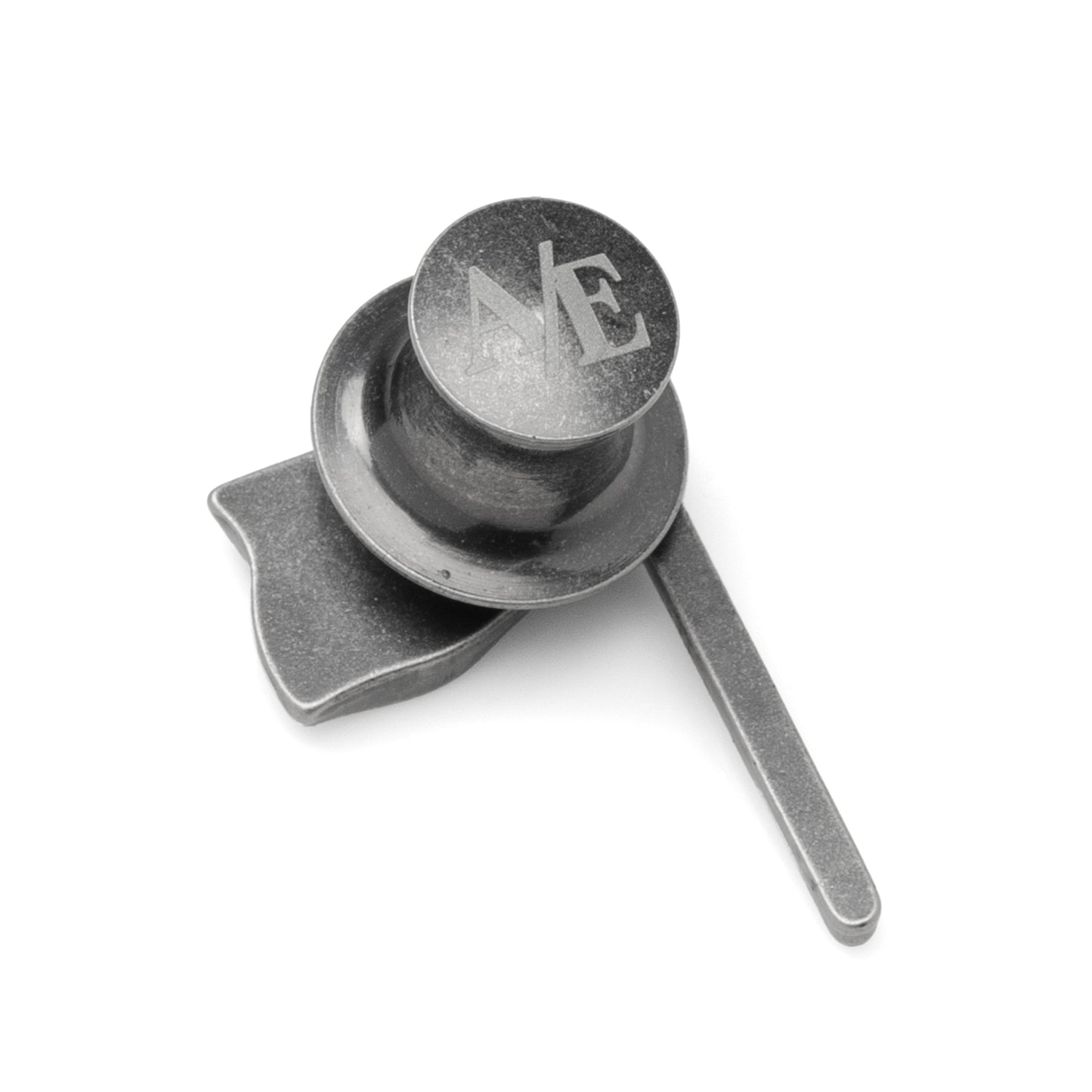 Golf 18th Hole Antique Silver Lapel Pin Image 5