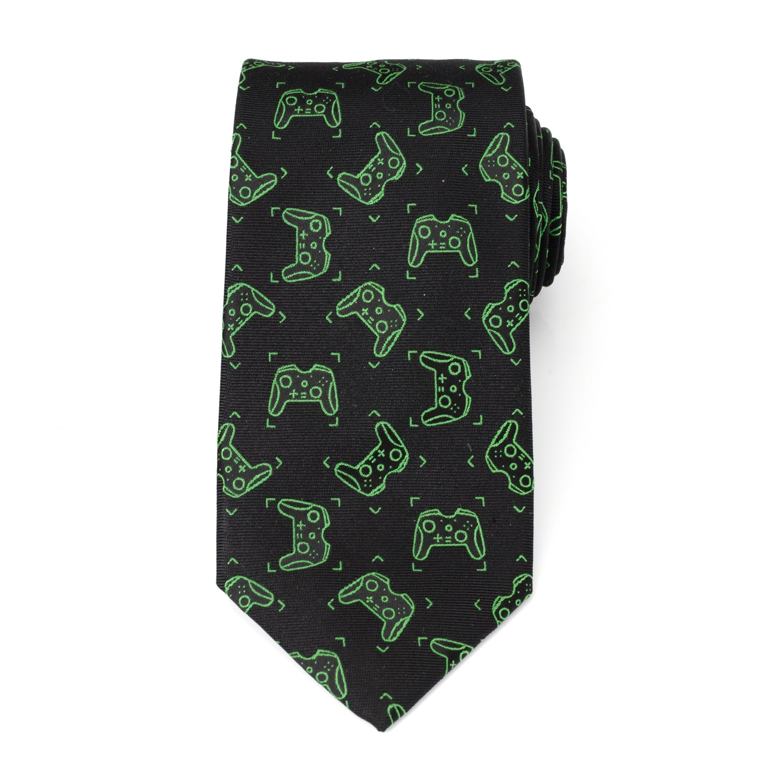 Gamer Black Men's Tie