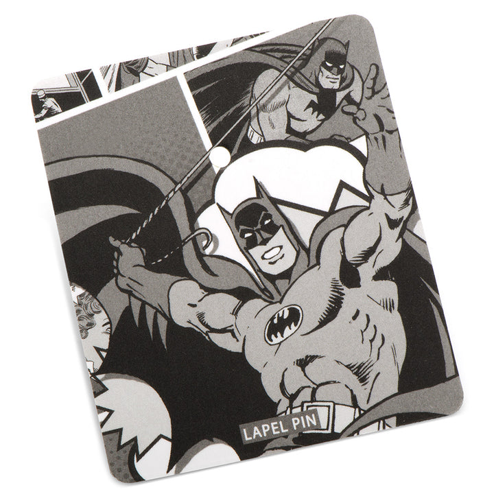 Batman Stainless Steel Lapel Pin Packaging Image