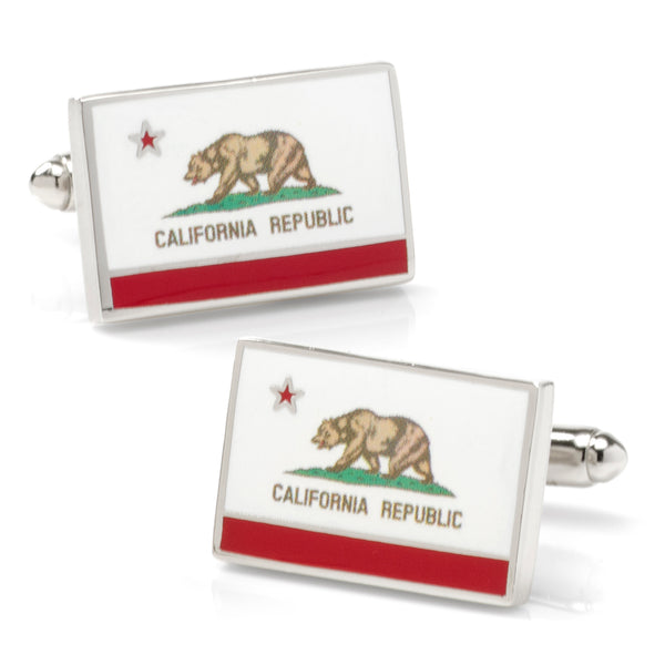 California State Flag Cufflinks Image 1