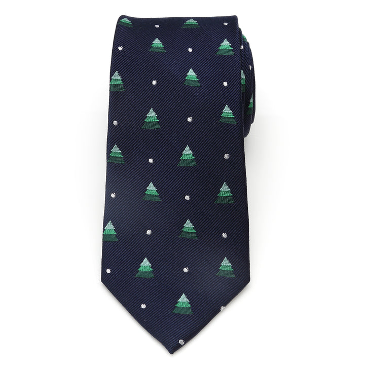 Holiday Tree Men's Tie Image 3