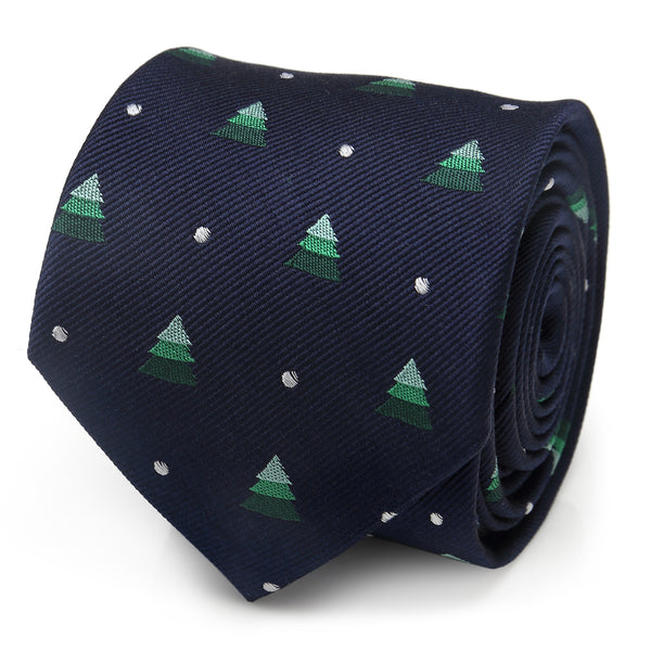 Holiday Tree Men's Tie Image 1