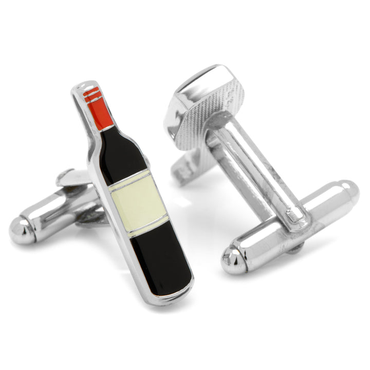 Wine and Bottle Cufflinks Image 2