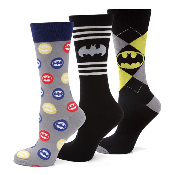 Batman 3 Pack Sock Gift Set Image 1