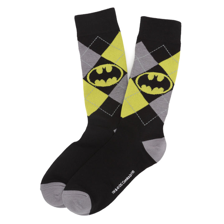 Batman Argyle Classic Sock Image 2