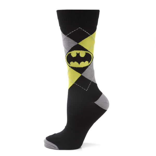 Batman Argyle Classic Sock Image 1