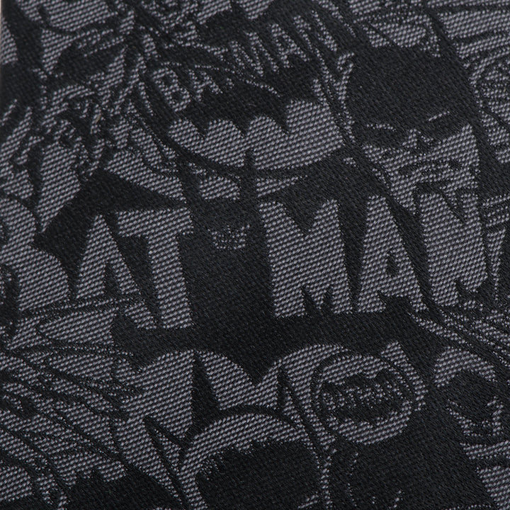 Batman Comic Black Tie Image 4