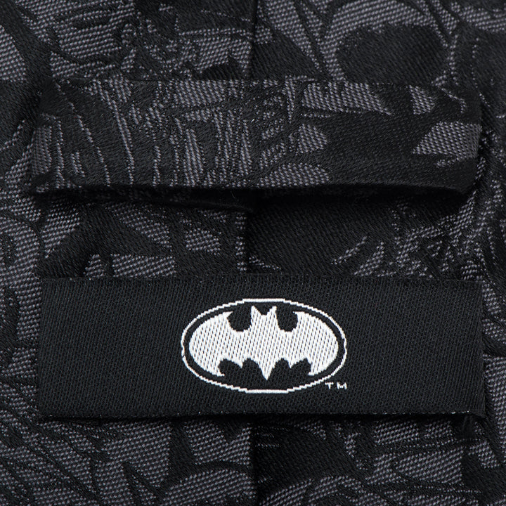 Batman Comic Black Tie Image 5