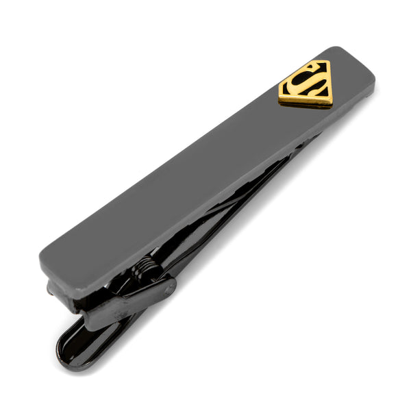 Black and Gold Superman Tie Clip Image 1