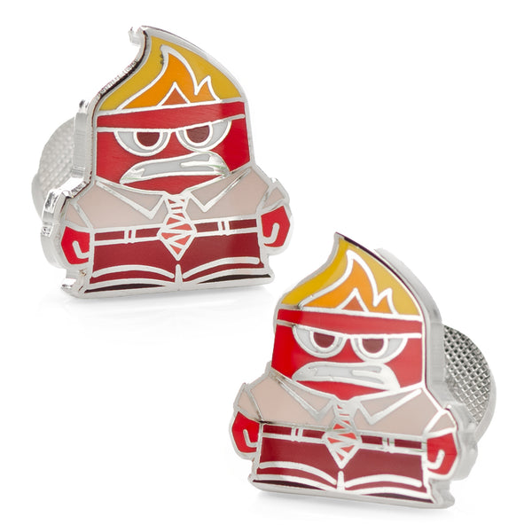 Inside Out Anger Cufflinks Image 1