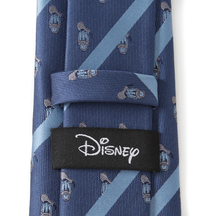 Donald Duck Stripe Blue Men's Tie Image 5