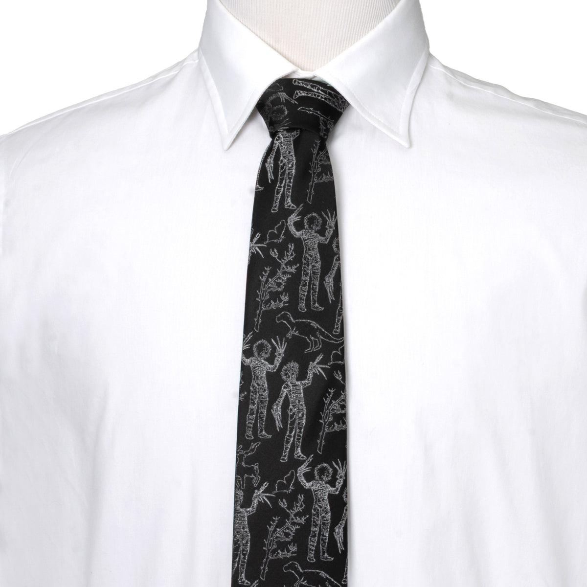 Edward Scissorhands Black Men's Tie