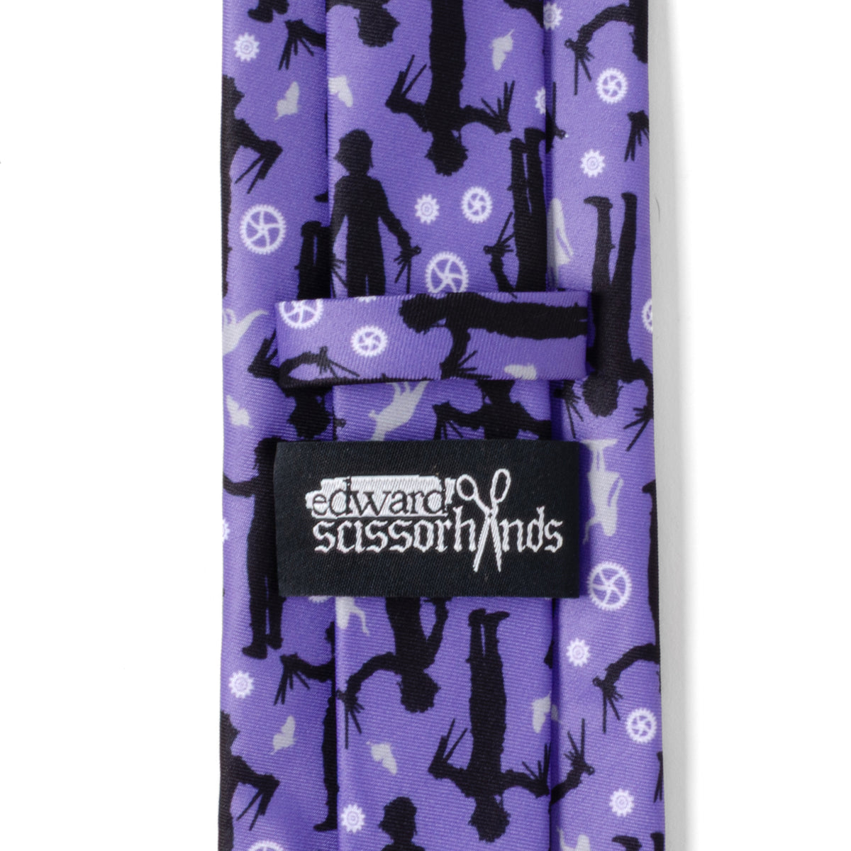 Edward Scissorhands Purple Men's Tie