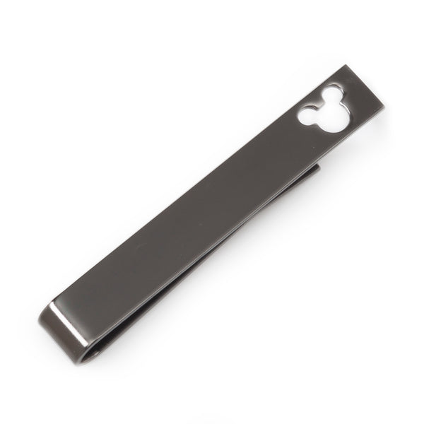 Mickey Mouse Cut Out Black Tie Bar Image 1
