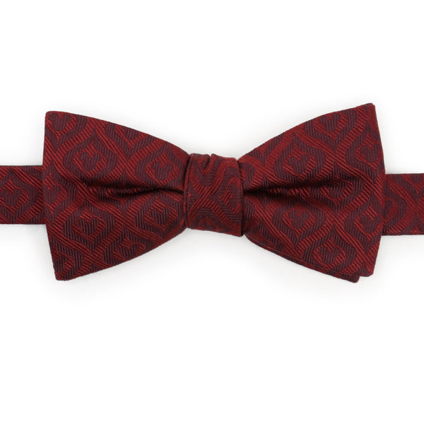 Mickey Mouse Holiday Maroon Bow Tie Image 1