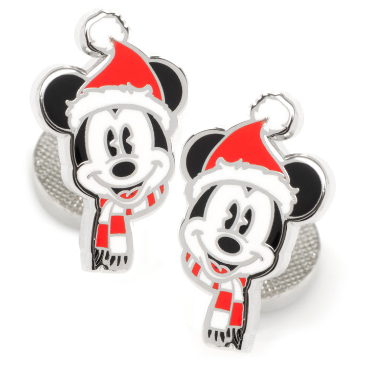 Mickey Mouse Holiday Hat Cufflinks Image 2