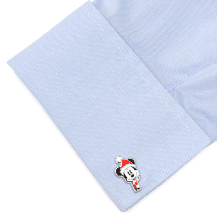 Mickey Mouse Holiday Hat Cufflinks Image 3