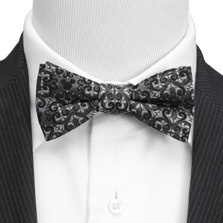 Mickey Mouse Damask Tile Bow Tie Image 2
