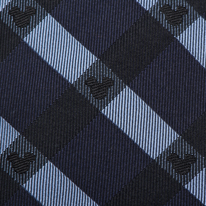 Mickey Mouse Blue Plaid  Tie Image 3