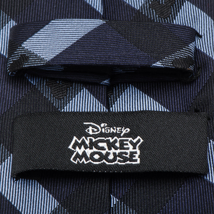 Mickey Mouse Blue Plaid  Tie Image 4