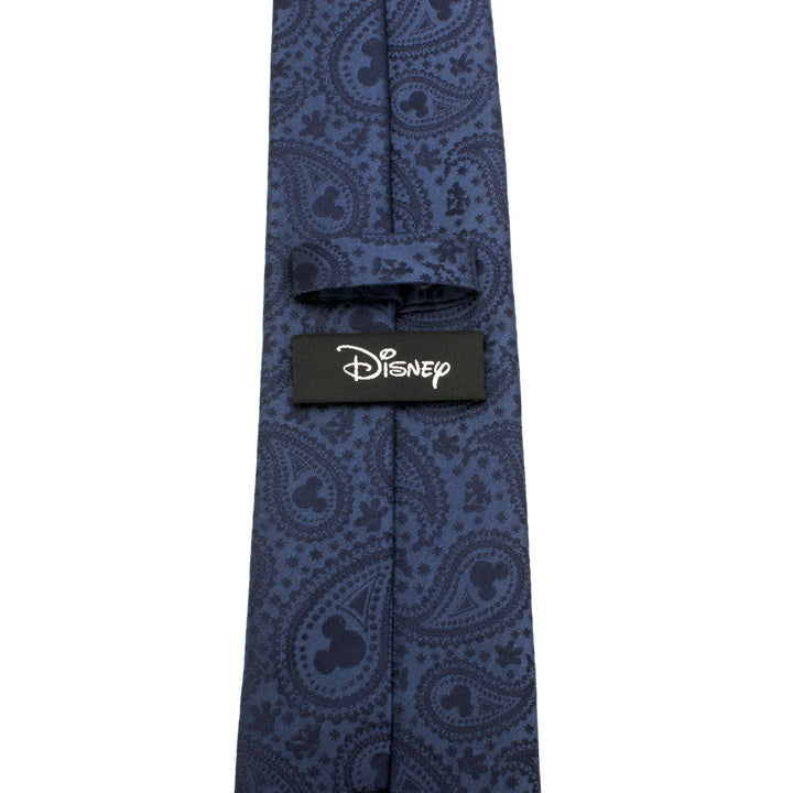 Mickey Mouse Navy Paisley Mens Tie Image 4