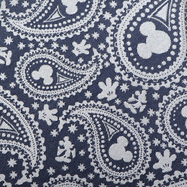 Mickey Mouse Gray Paisley Mens Tie Image 5