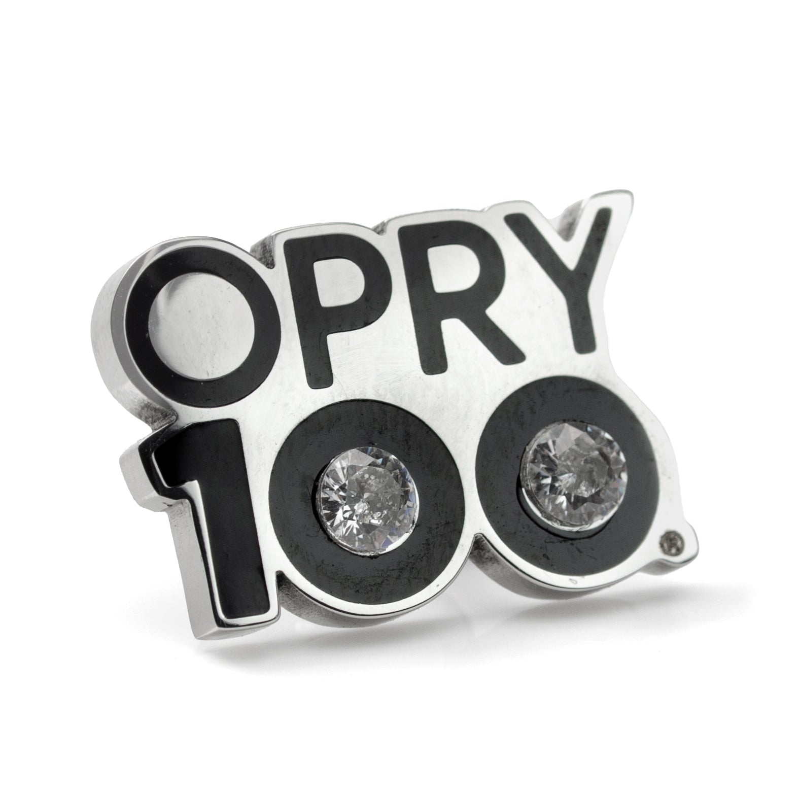 Grand Ole Opry 100th Anniversary Stainless Steel Lapel Pin Image 1