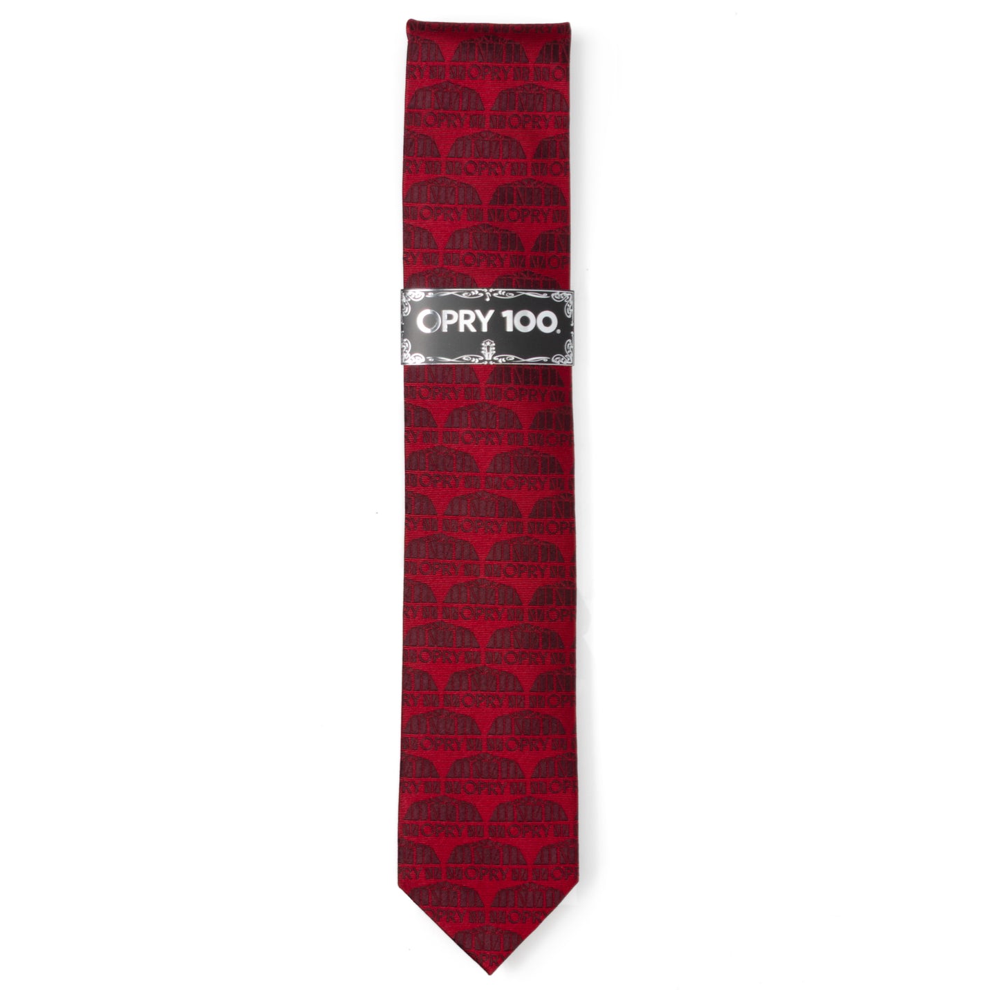 Grand Ole Opry Auditorium Red Men's Tie Image 6