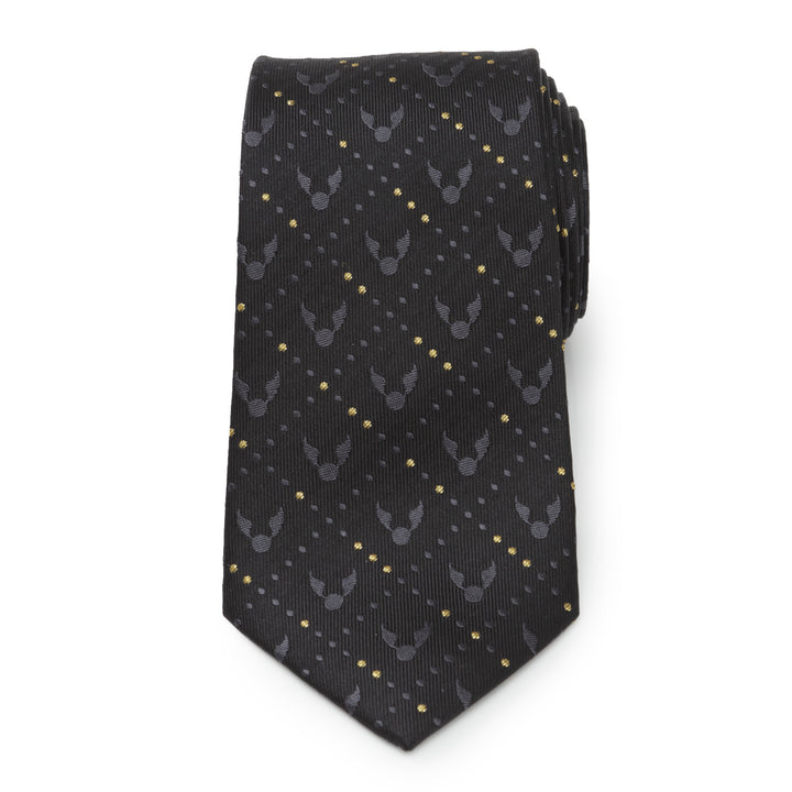 Golden Snitch Black Necktie Gift Set Image 6