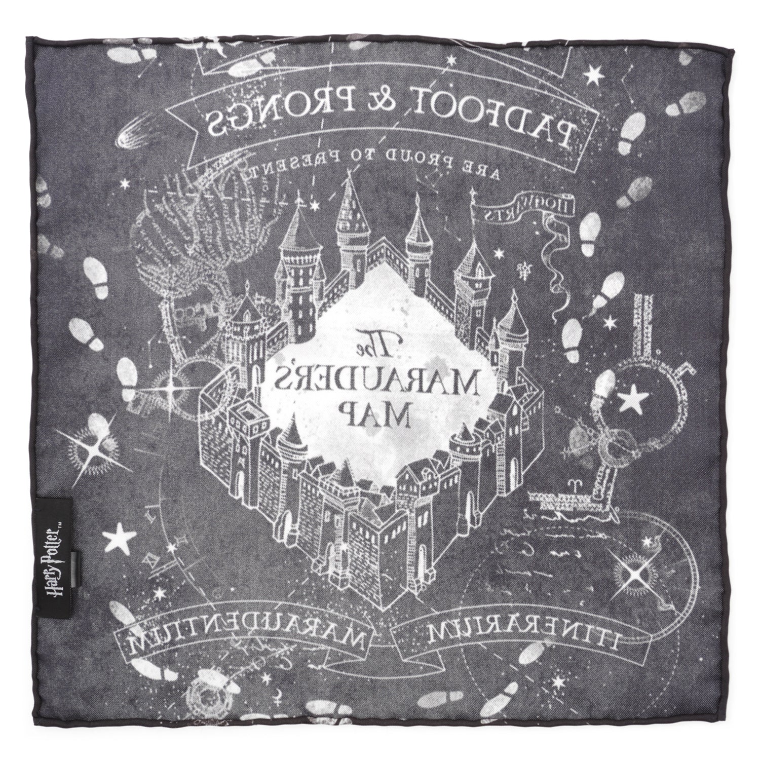 Marauder's Map Pocket Square Image 2