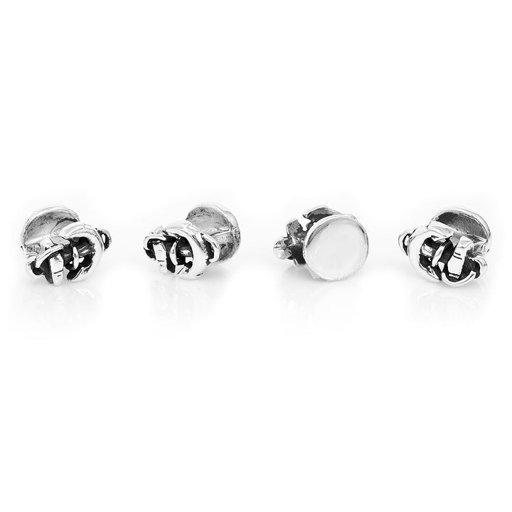 Sterling Anchor Studs Image 2
