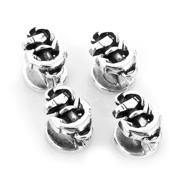 Sterling Anchor Studs Image 1