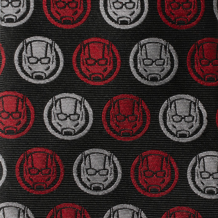 Ant-man Red/Gray Charcoal Tie Image 4