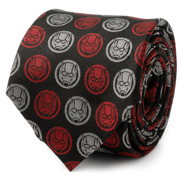 Ant-man Red/Gray Charcoal Tie Image 1