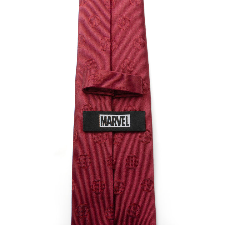 Deadpool Maroon Men's Tie Image 4