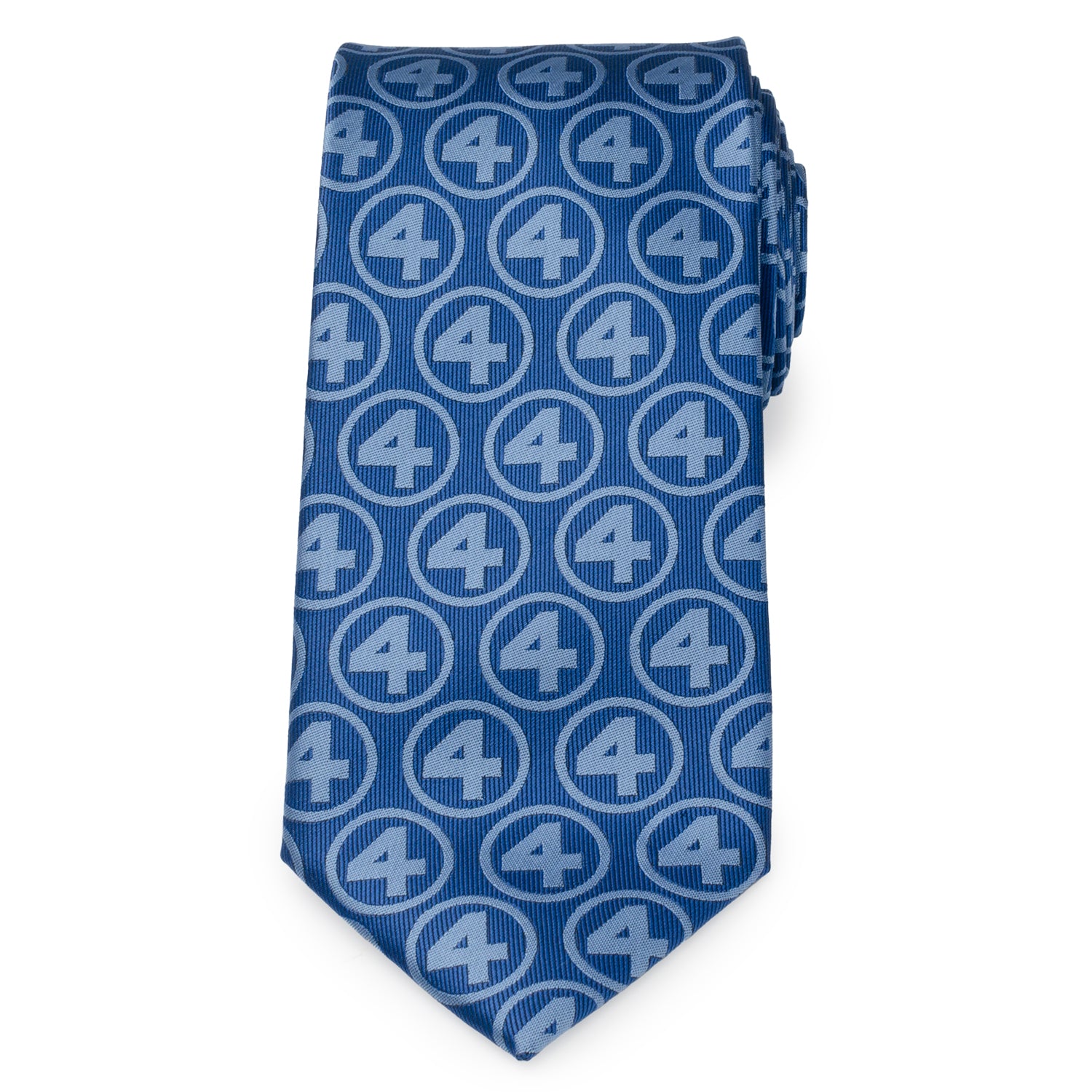 Fantastic Four Blue Men's Tie Image 3