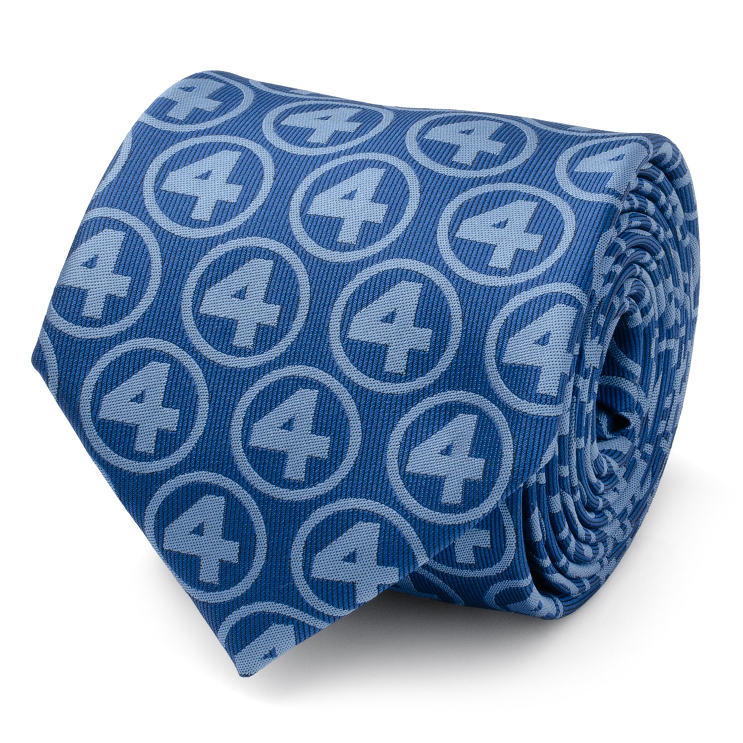 Fantastic Four Blue Men's Tie Image 1