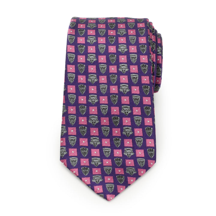 Guardian's of the Galaxy Purple Men's Tie Image 3