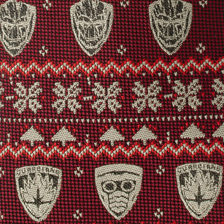 Guardians of the Galaxy Fair Isle Red Men's Tie Image 4