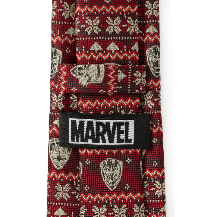 Guardians of the Galaxy Fair Isle Red Men's Tie Image 5