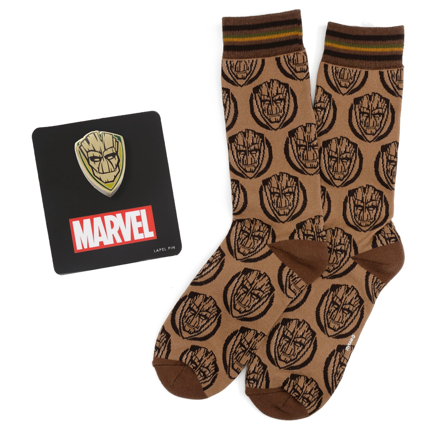 Marvel Guardians of the Galaxy Groot Brown Tonal Gift Set Image 1