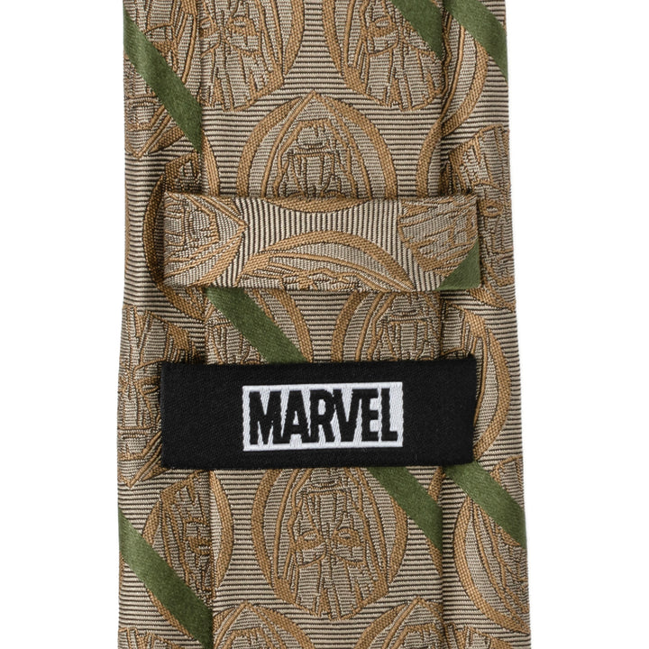 Groot Tan Striped Men's Tie Image 6