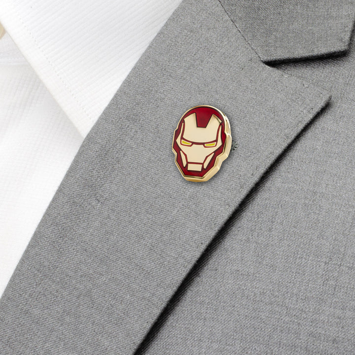 Iron Man Helmet Lapel Pin Image 4