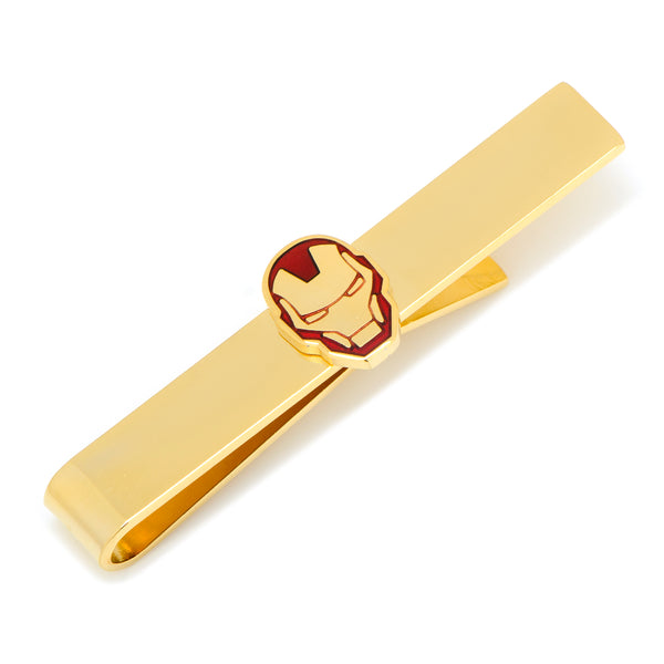 Gold Plated Iron Man Tie Bar Image 1