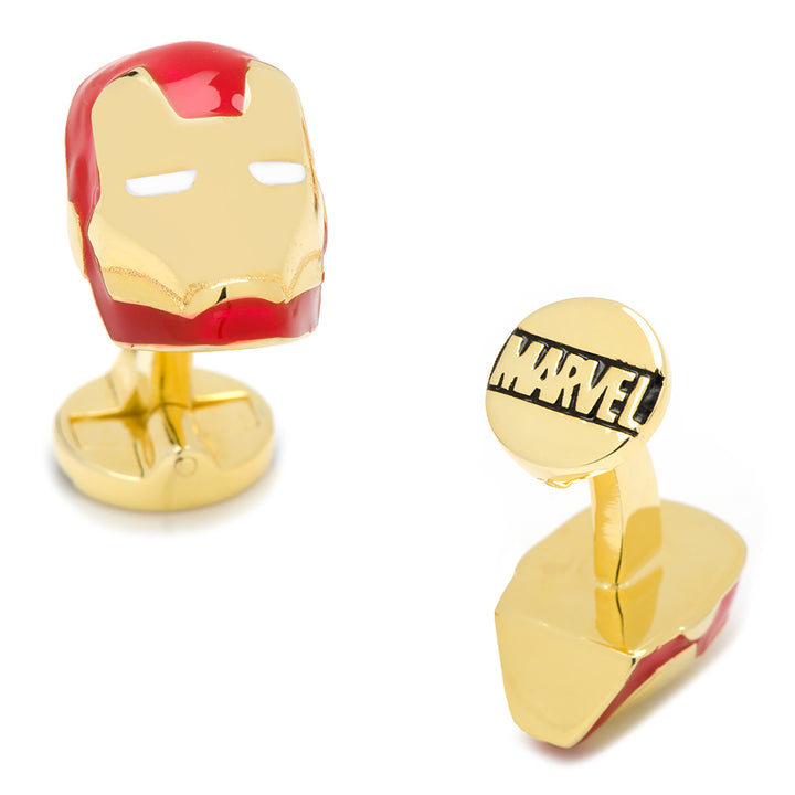 3D Iron Man Cufflinks Image 1