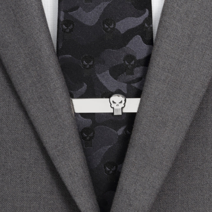 The Punisher Silver Tie Bar Image 2