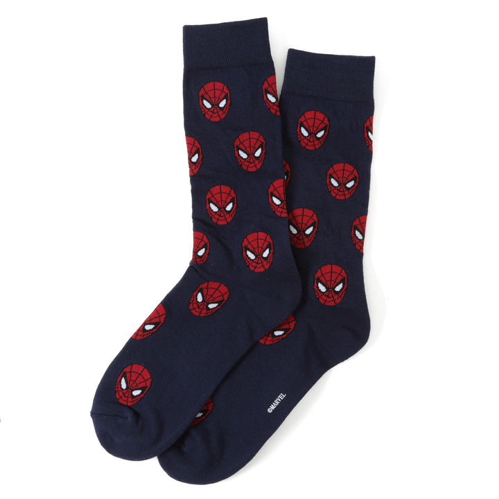 Spider-Man Navy Socks Image 2